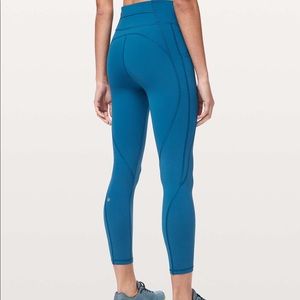 Lululemon Time To Sweat Tight 25” Deep Marine